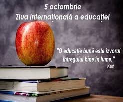 5 octombrie Ziua educației